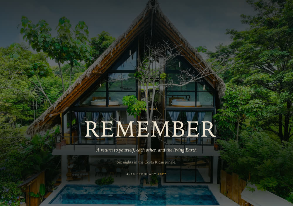 The Remember retreat site